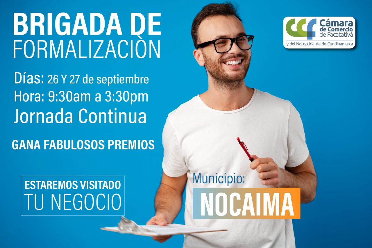 Brigada De Formalización Nocaima 22.09.22